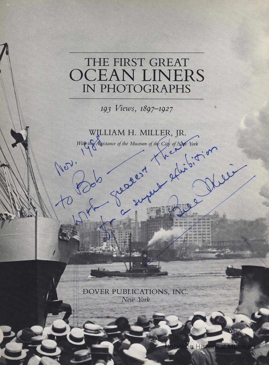 title page w/inscription