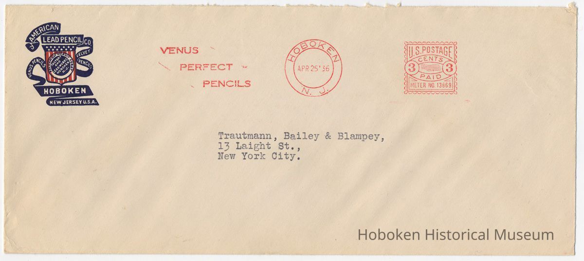 envelope front