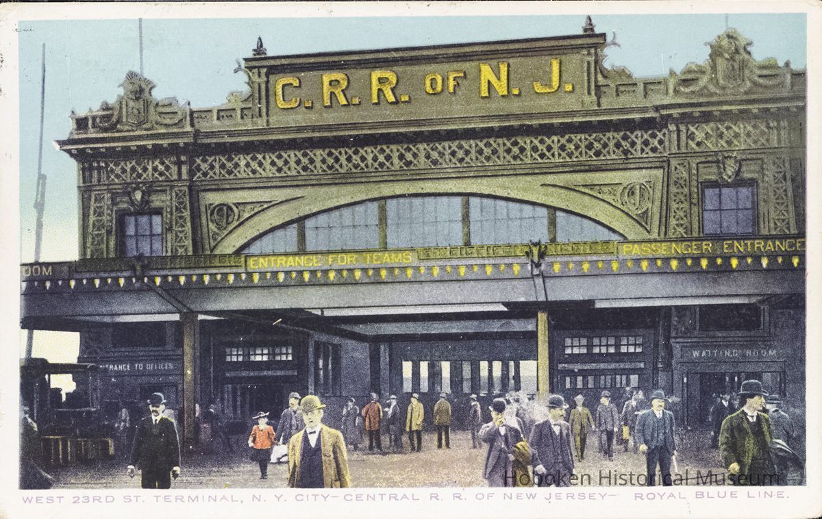 Postcard: Central RR, Jersey City, NJ picture number 1