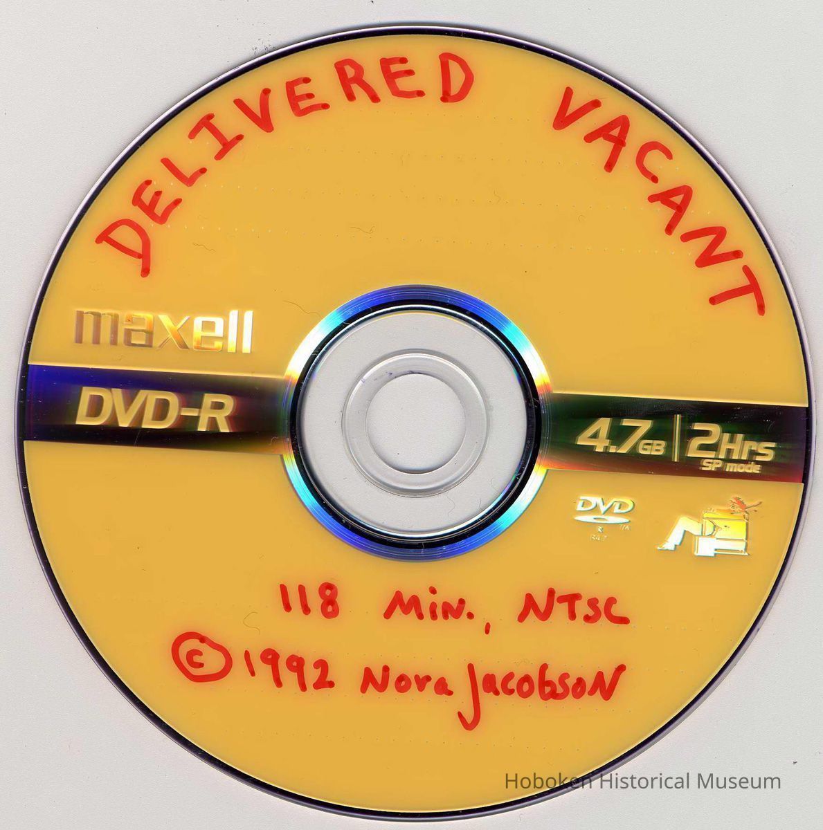 Delivered Vacant DVD