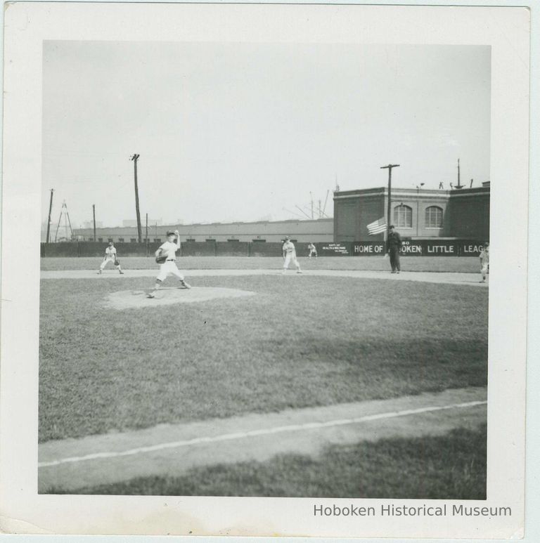 baseball game, Little League field