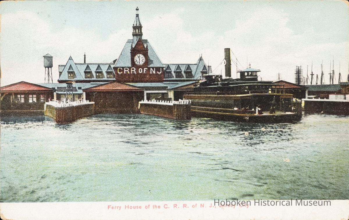Postcard: Central RR, Jersey City, NJ picture number 1
