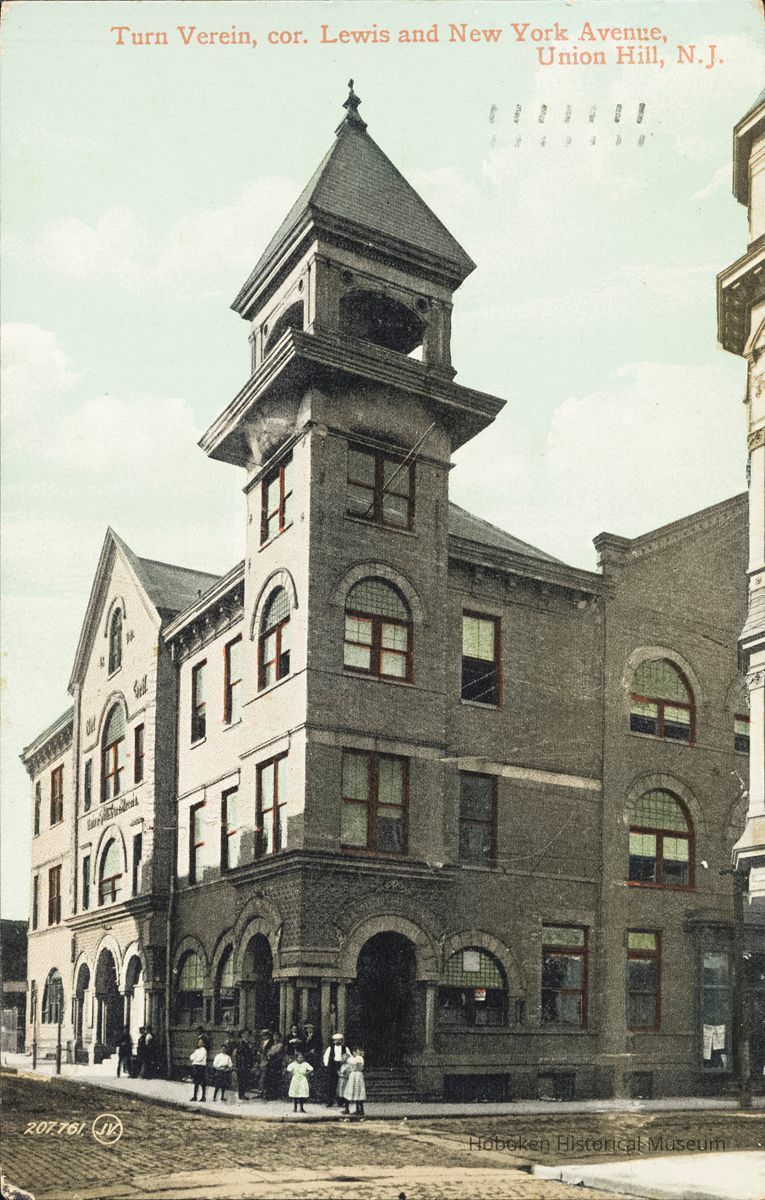 Postcard: Turn Verein, Union Hill, NJ picture number 1