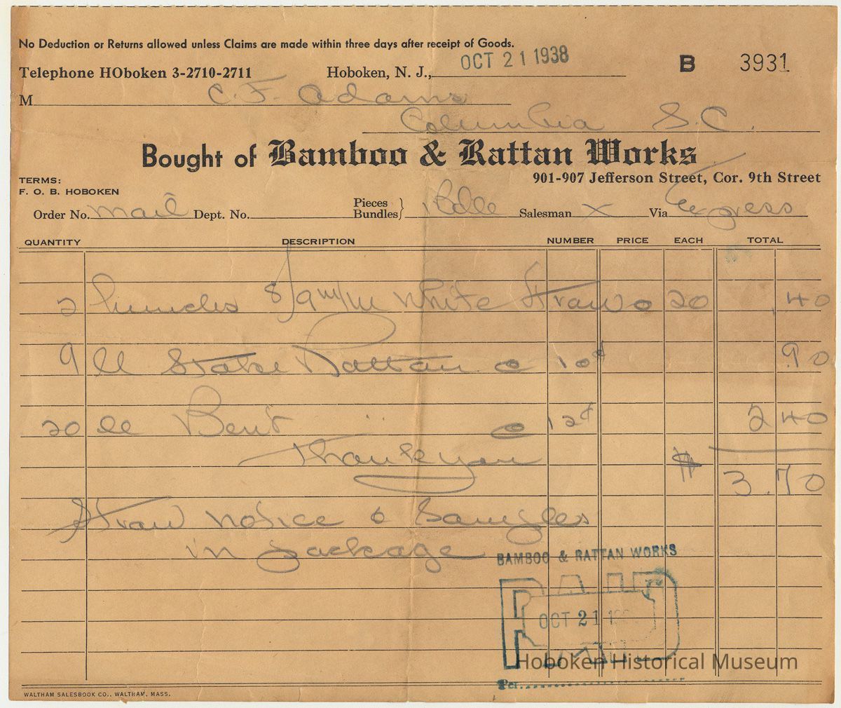 Bamboo & Rattan Works