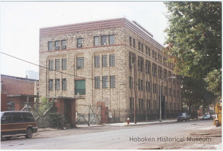 Color photo of the exterior of the former U.S. Dept. of Agriculture Quarantine Building, River St., Hoboken, no date, ca. 1995-2000. picture number 1