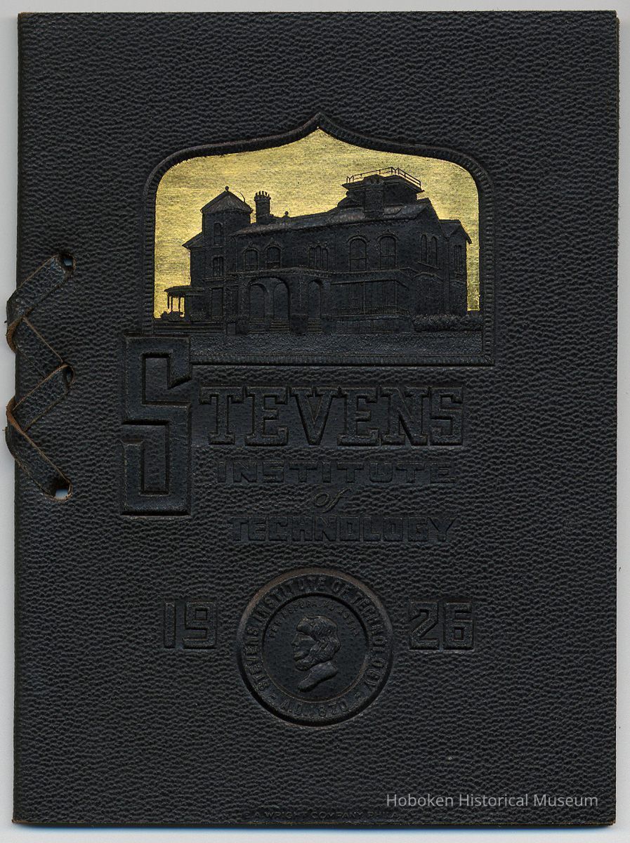 front cover: blind embossed leather with gilt detail