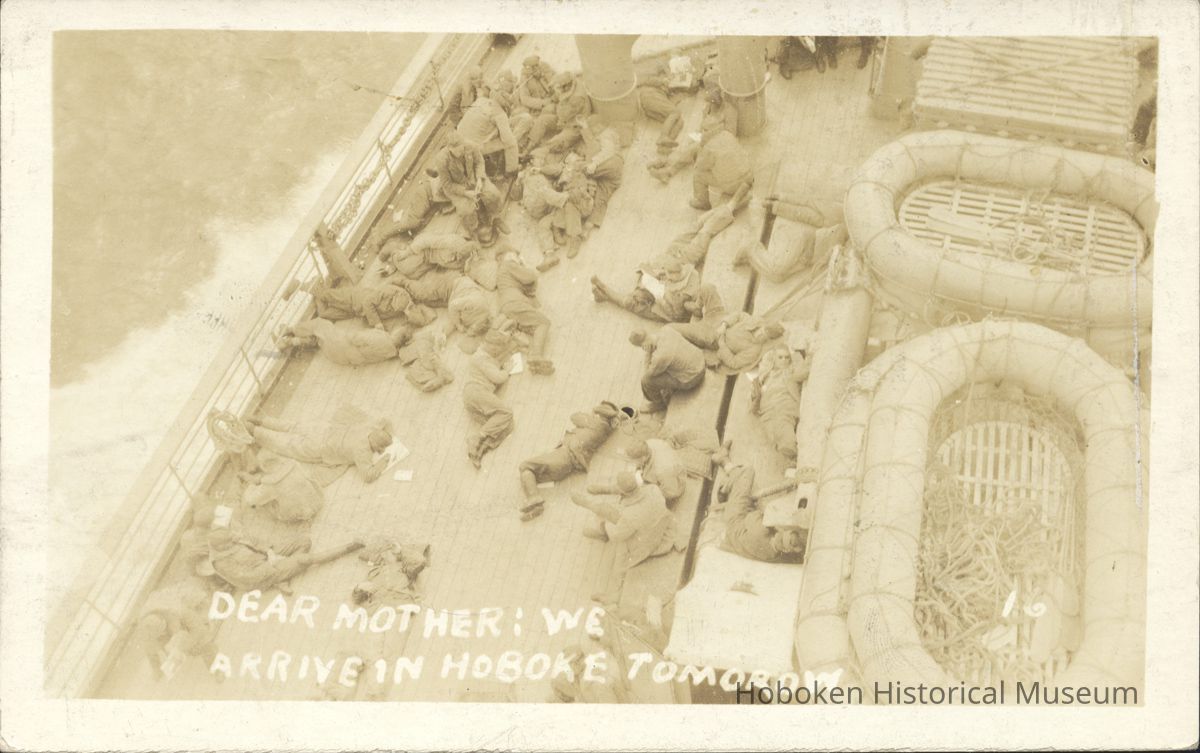 Postcard: Military, Hoboken, NJ picture number 1