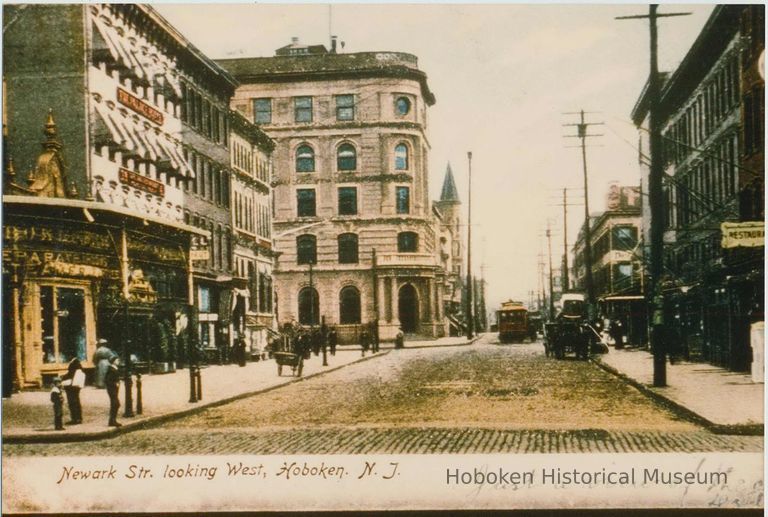 Newark Street postcard, copy print