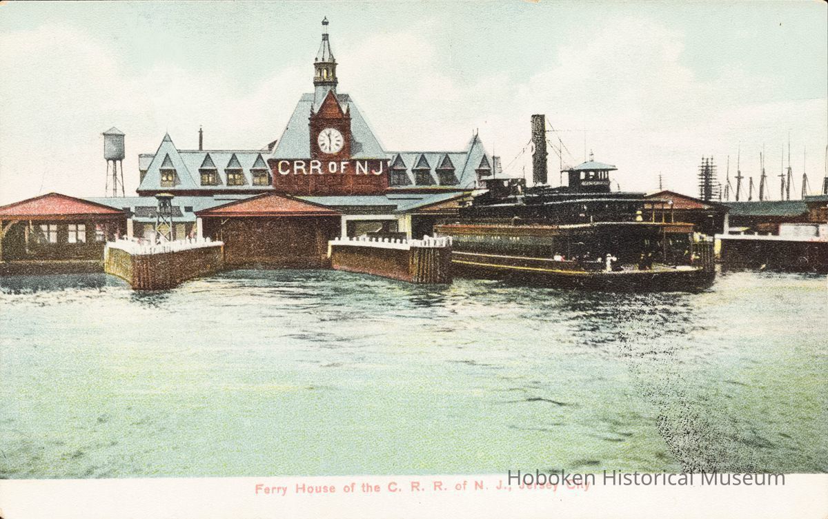Postcard: Central RR, Jersey City, NJ picture number 1
