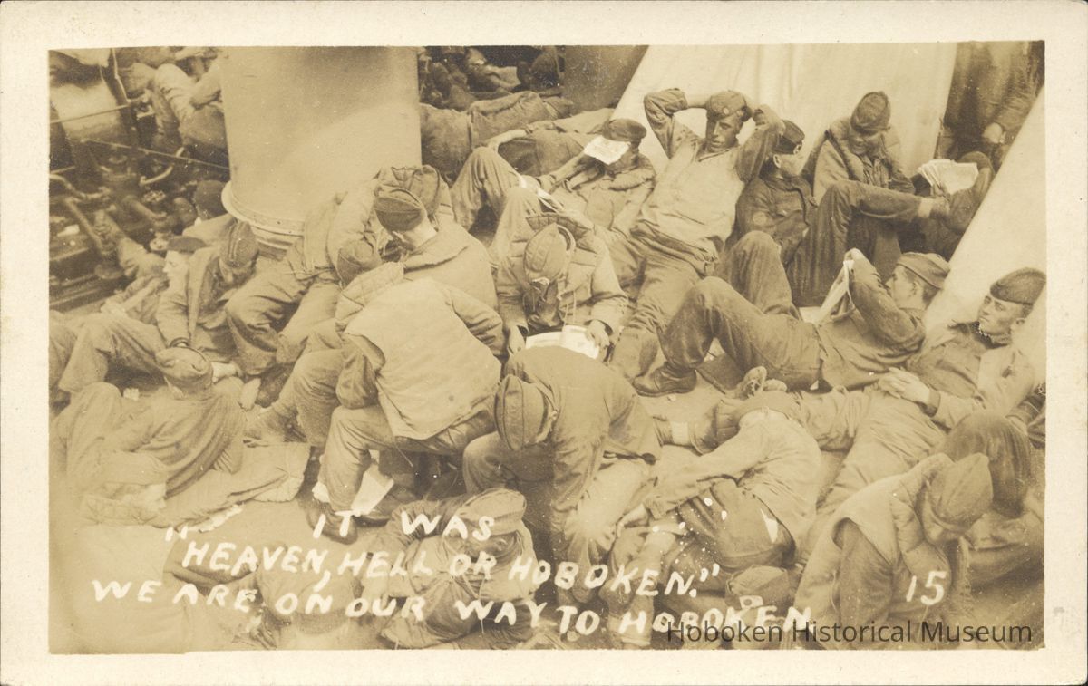Postcard: Military, Hoboken, NJ picture number 1