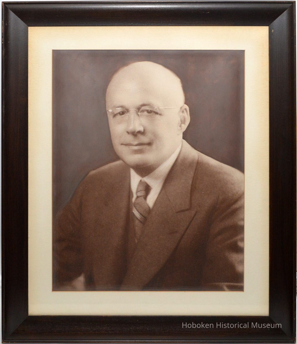 Portrait of George Bernheim, R. Neumann & Co., as framed