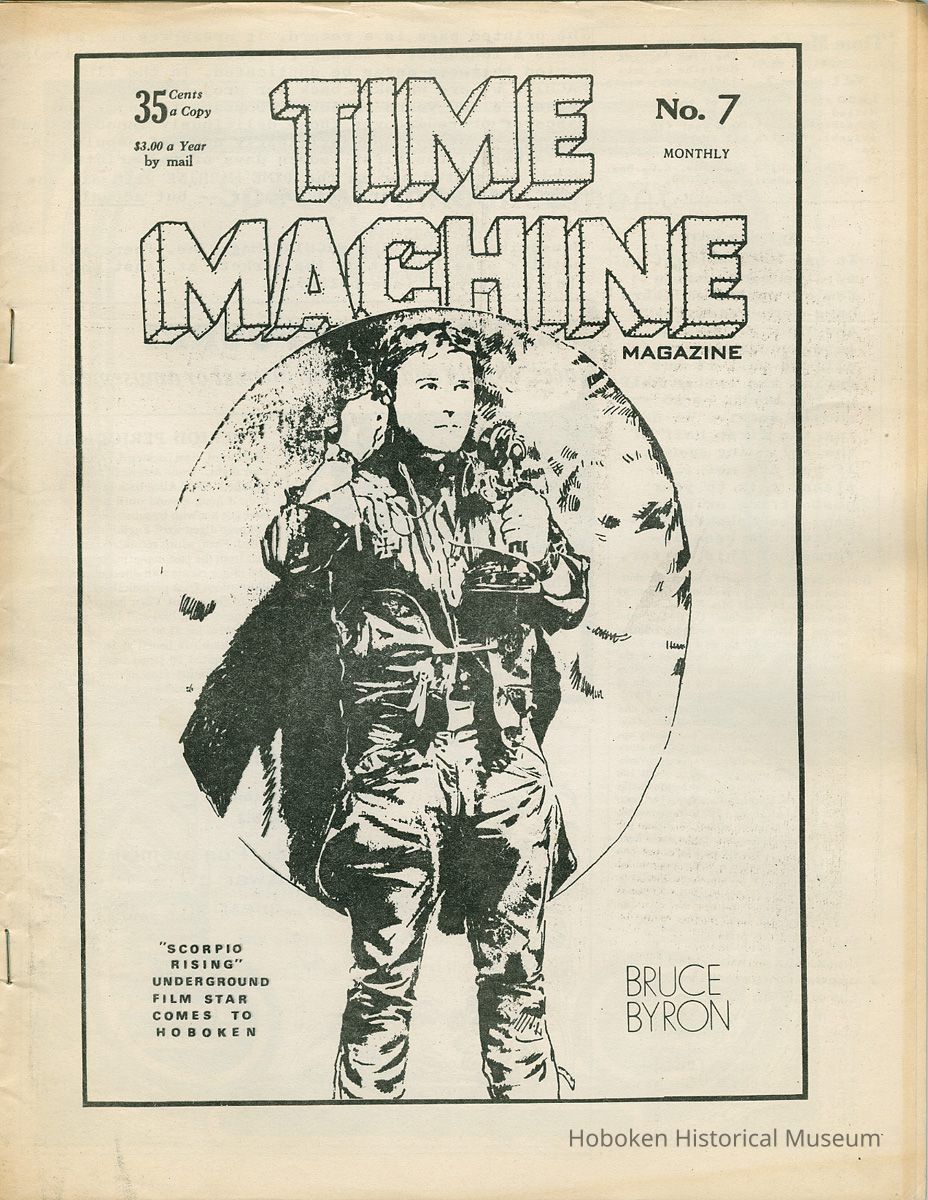 Time Machine Magazine No. 7; front cover