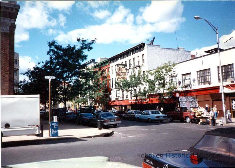 Color photo of the NJ Transit Train Festival, Hoboken 1989. picture number 1