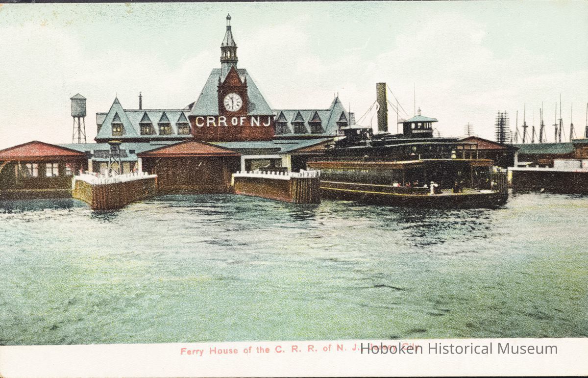 Postcard: Central RR, Jersey City, NJ picture number 1