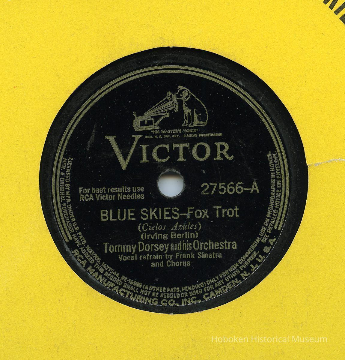 A side label