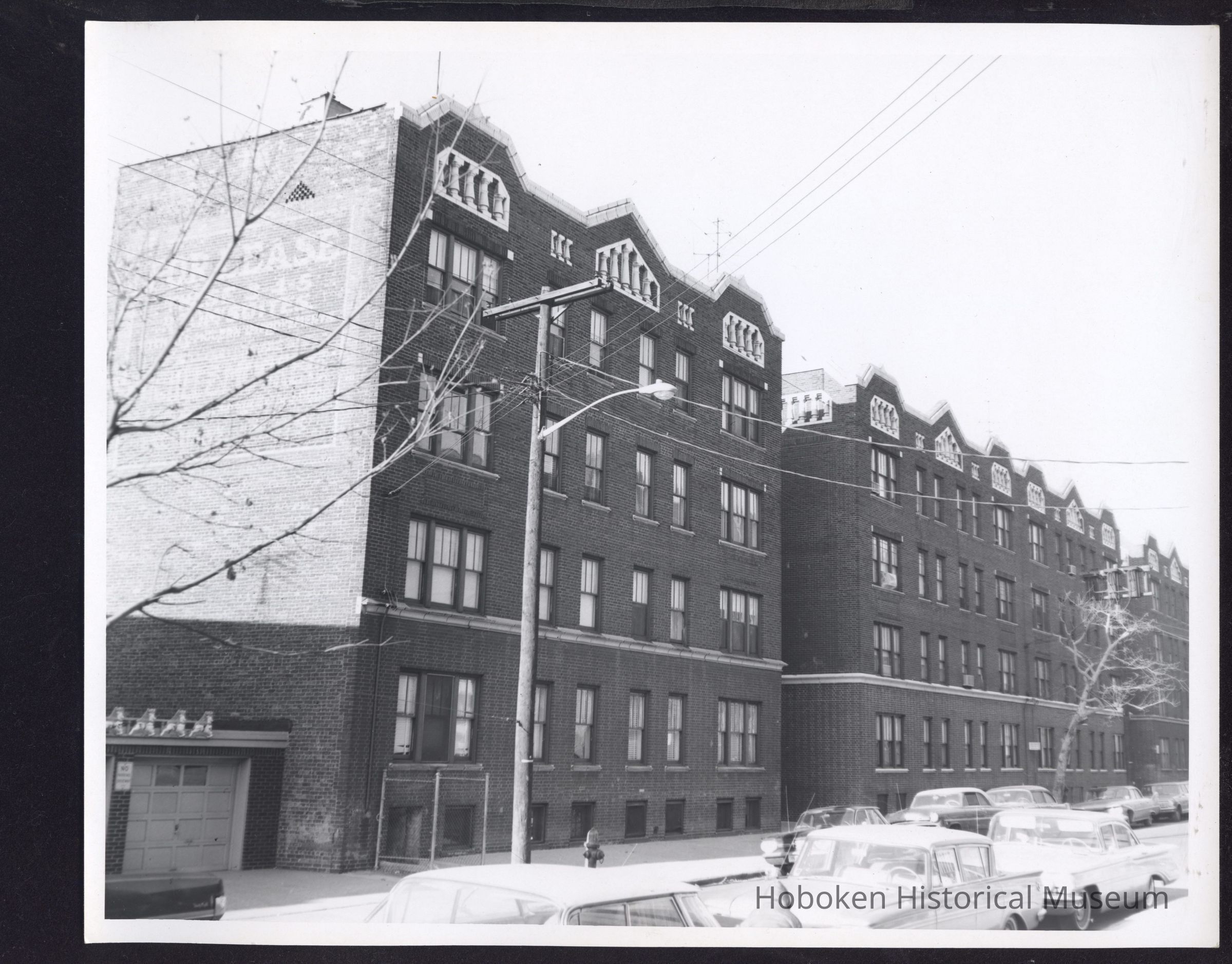 B&W photo of apartment buildings at 83-97 Van Wagener Avenue, Jersey City. picture number 1