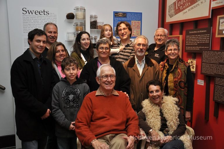 Sol Fisher relatives at HHM Sweets exhibit