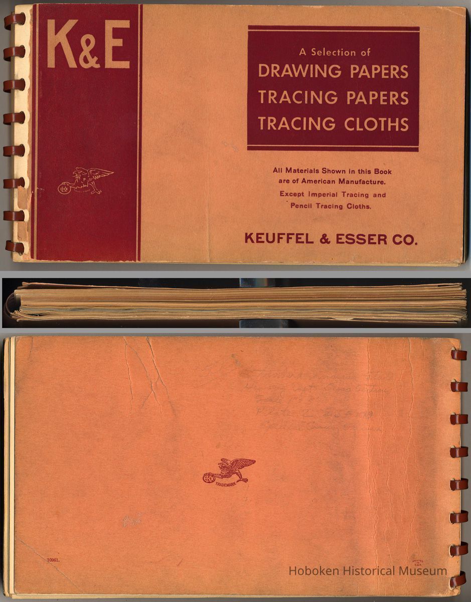 Covers, front and back, plus edge view