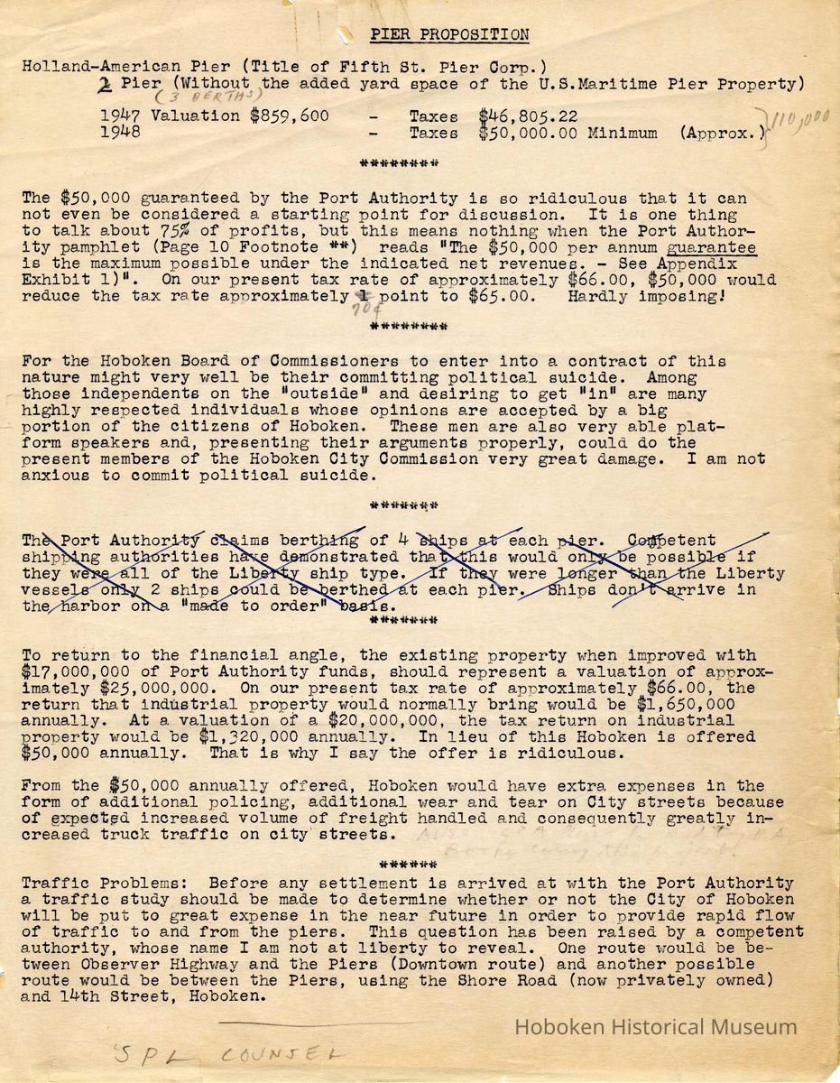 Digital image of single typewritten leaf titled 