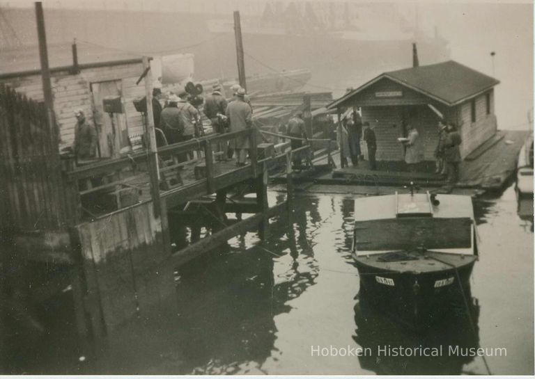 shooting at waterfront floating shack