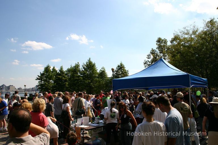 Digital color image of the 2004 Hoboken Pet Parade, along the Hoboken Waterfront, Sunday, September 26, 2004. picture number 1