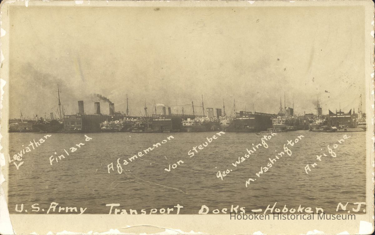 Postcard: Military, Hoboken, NJ picture number 1