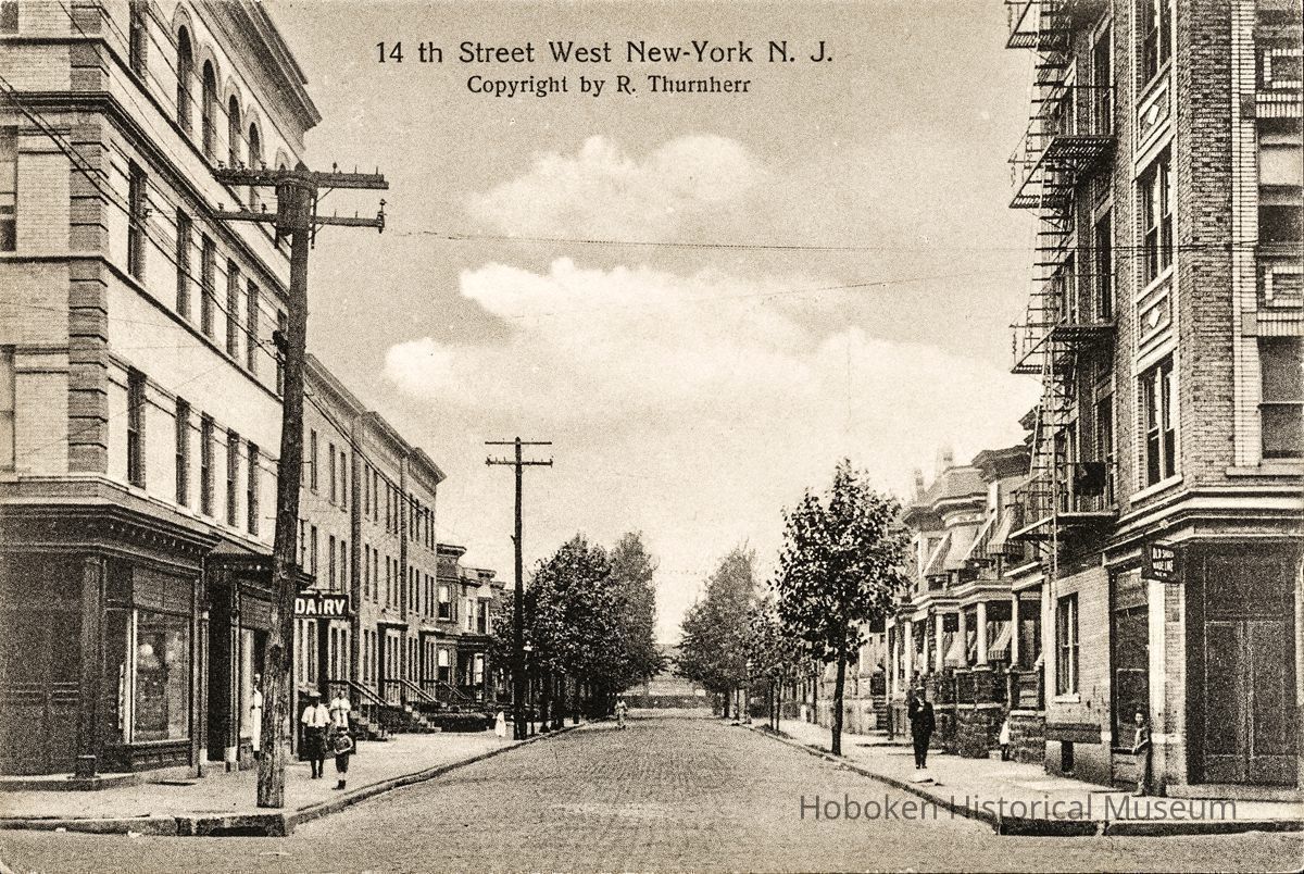 Postcard: 14th Street, West New York, NJ picture number 1