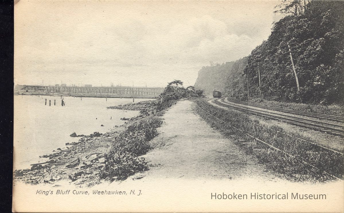 Postcard: Kings Bluff, Weehawken, NJ picture number 1
