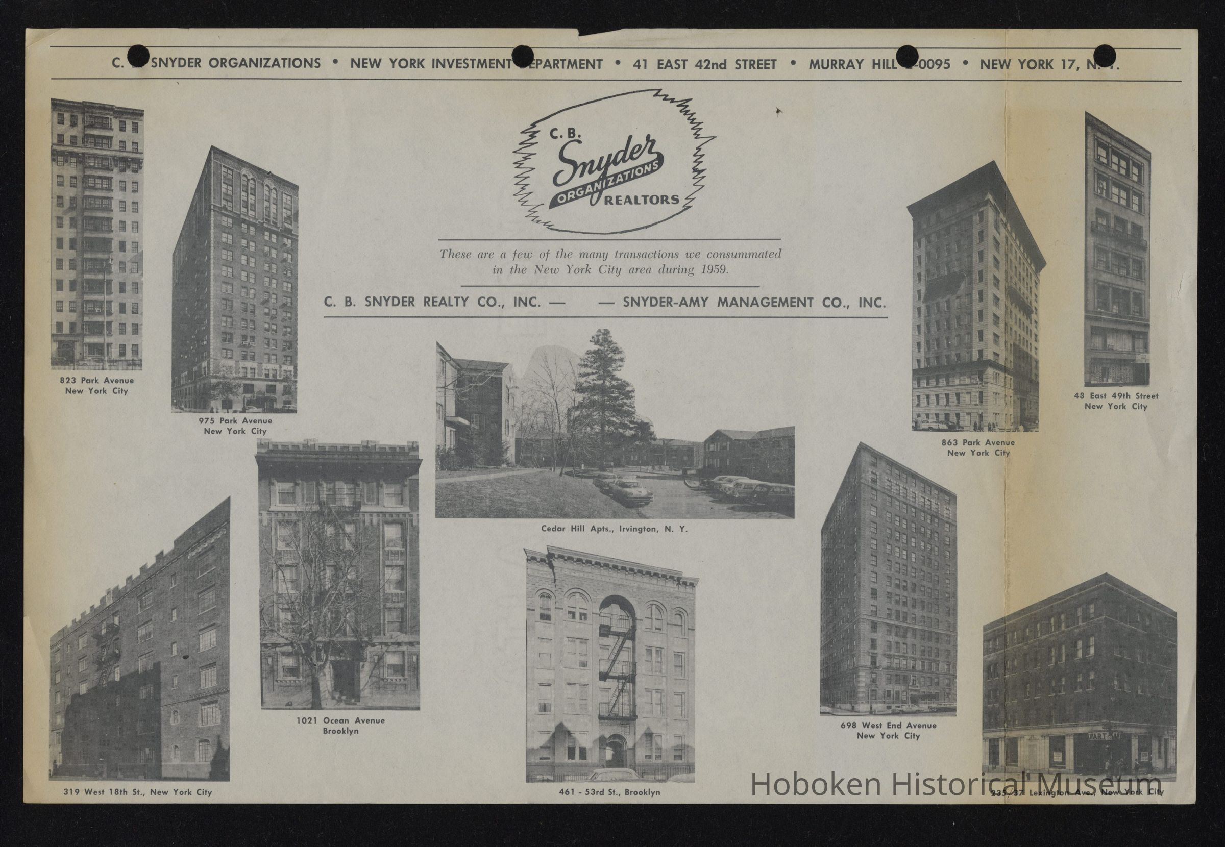 Advertising flier of property sales. picture number 1