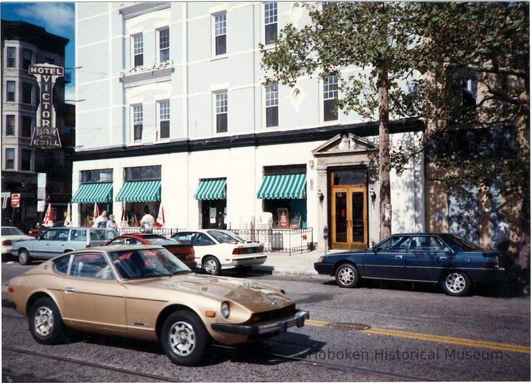 Color photo of the NJ Transit Train Festival, Hoboken 1989. picture number 1