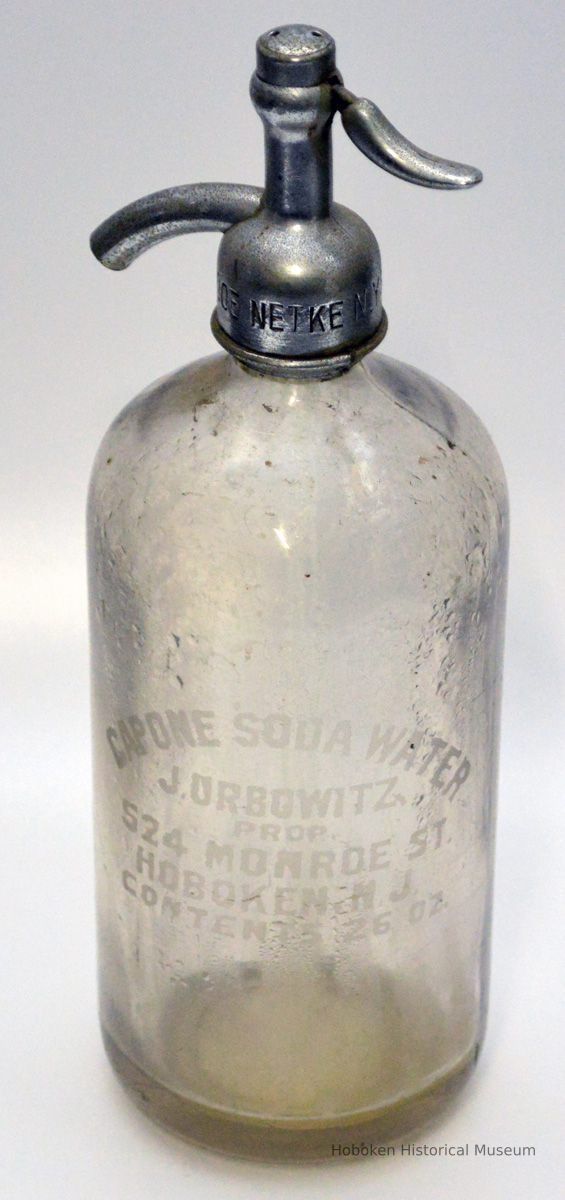 Capone Soda Water siphon bottle