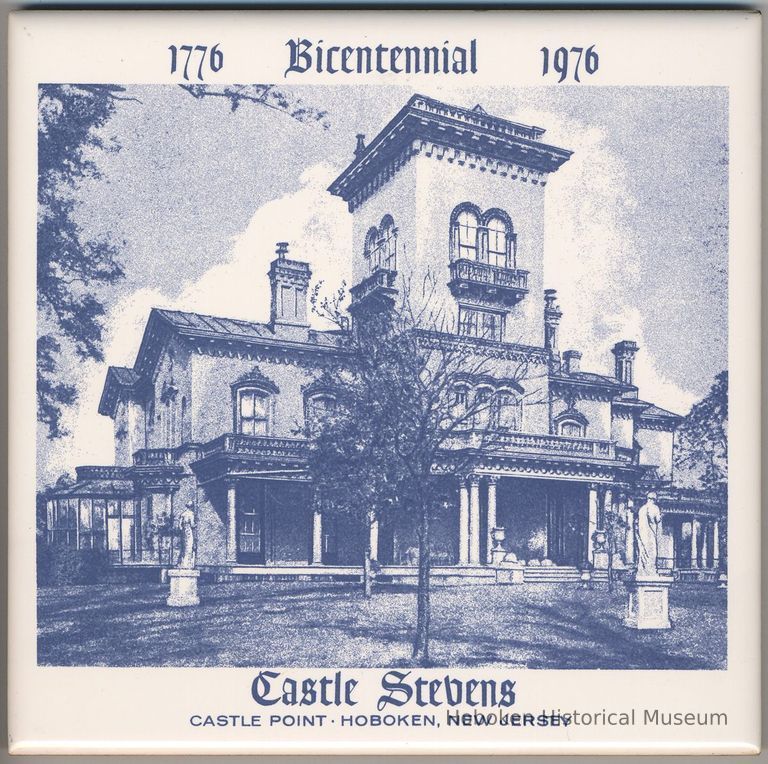 Tile: Castle Stevens, Castle Point, Hoboken, New Jersey