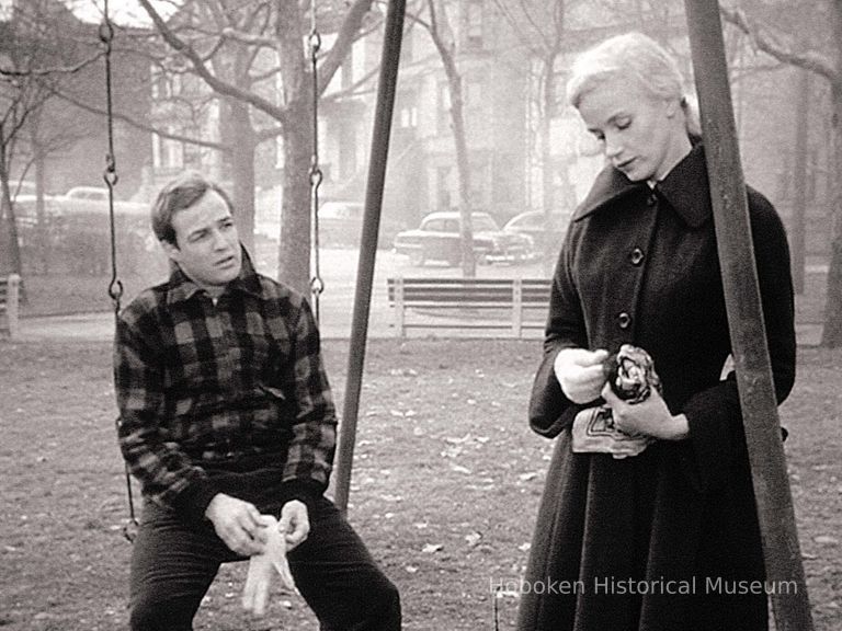 Marlon Brando, Eva Marie Saint; Elysian Park