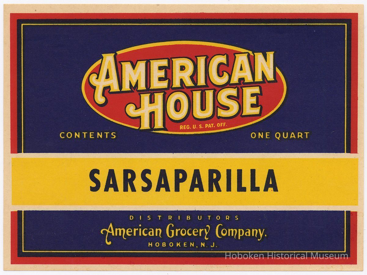 label - Sarsparilla