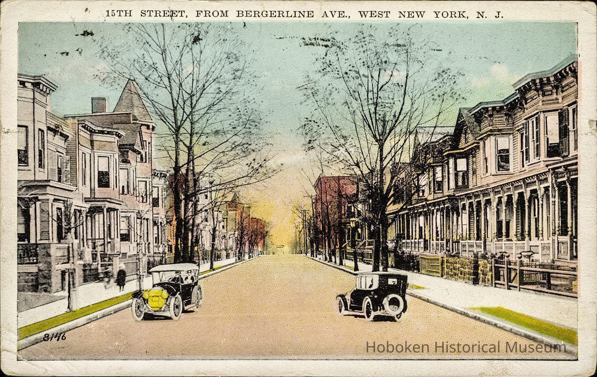 Postcard: 15th Street, West New York, NJ picture number 1