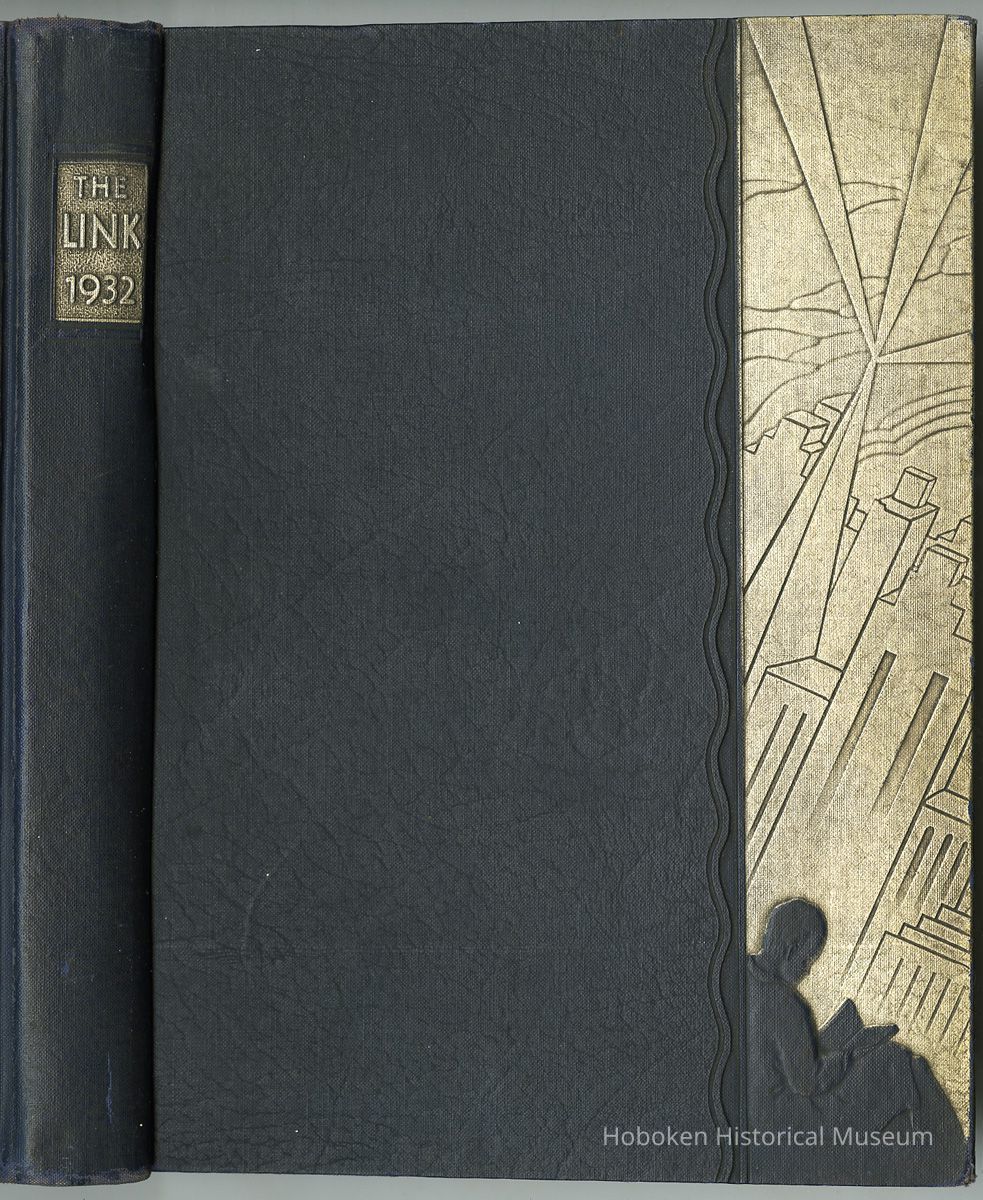 spine and front cover