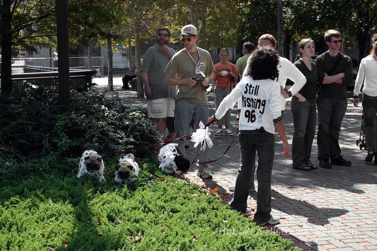 Digital color image of the 2004 Hoboken Pet Parade, along the Hoboken Waterfront, Sunday, September 26, 2004. picture number 1