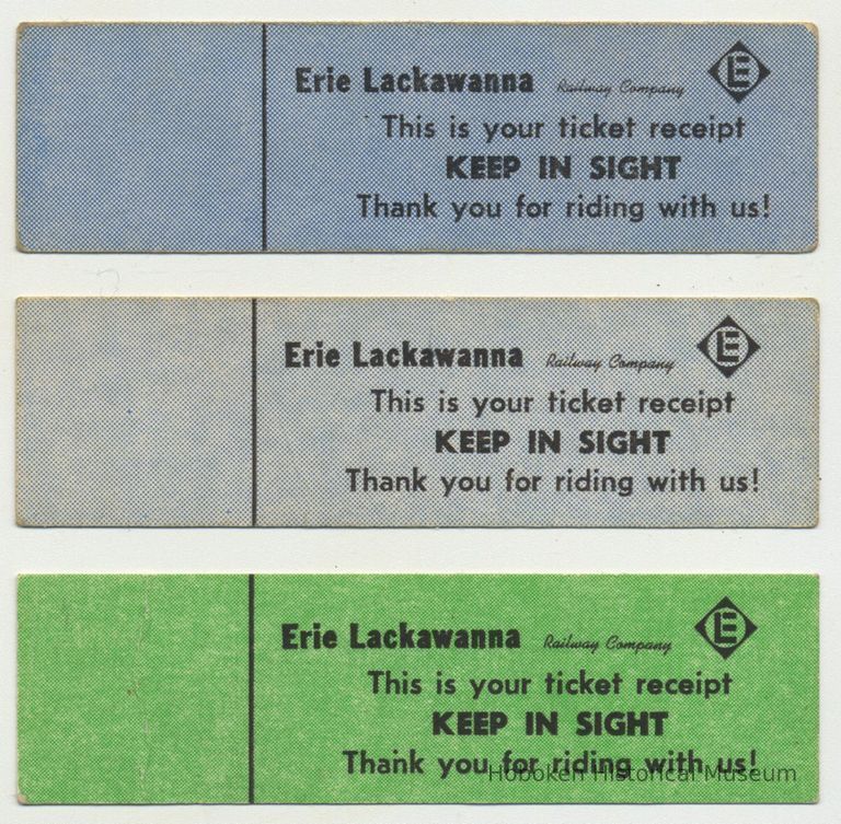 Seat check, 3, Erie Lackawanna Railway, no place (Hoboken), no date, circa 1968-1976. picture number 1