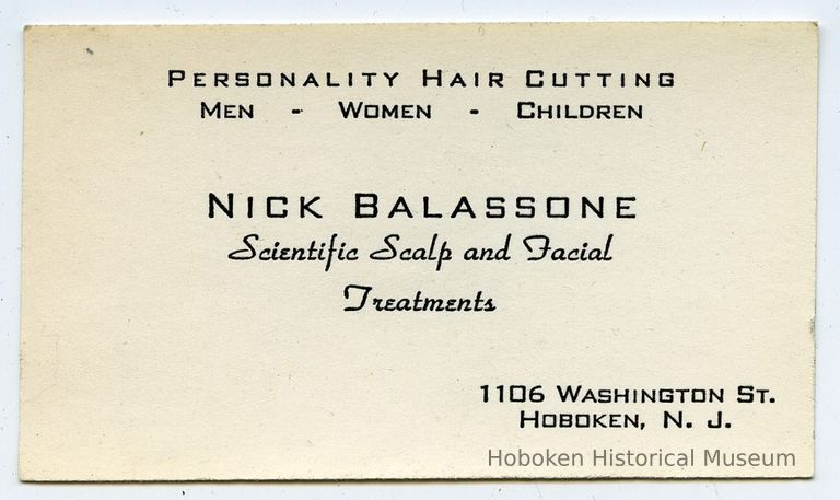 Nick Balassone card