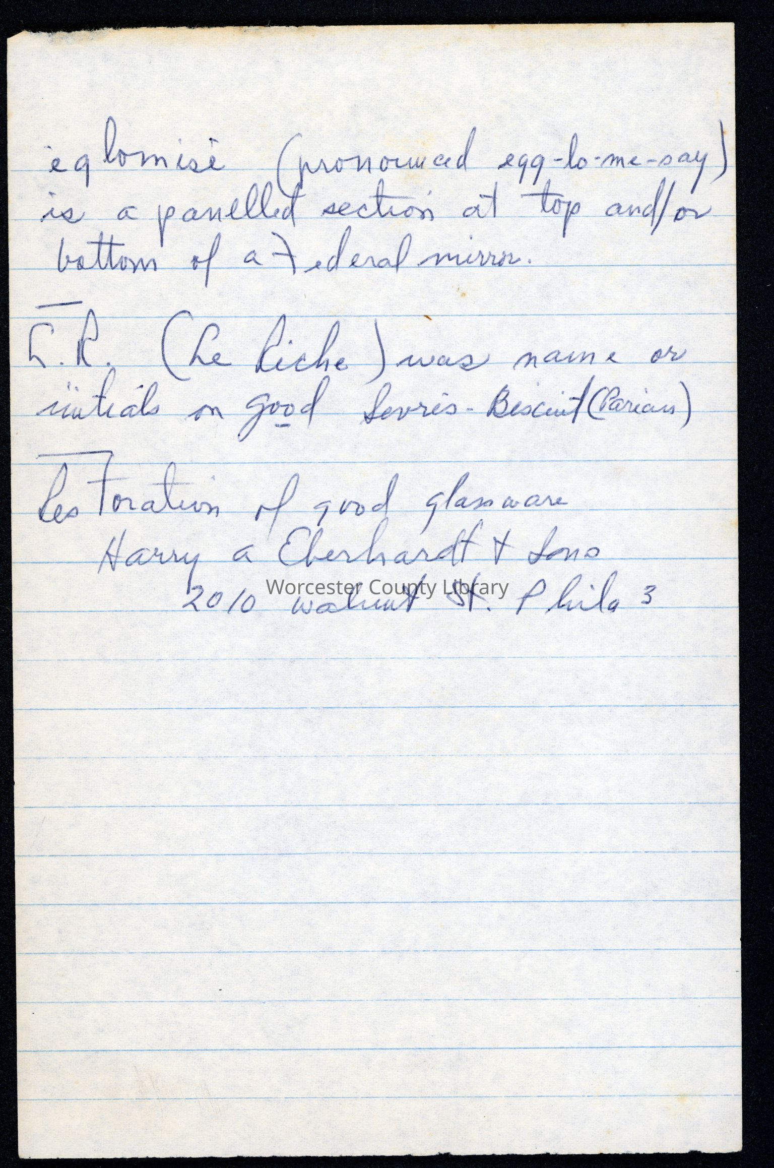 Herbert Bounds Papers (WR 5)