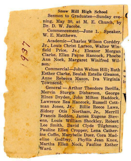Newspaper Clippings 1930s