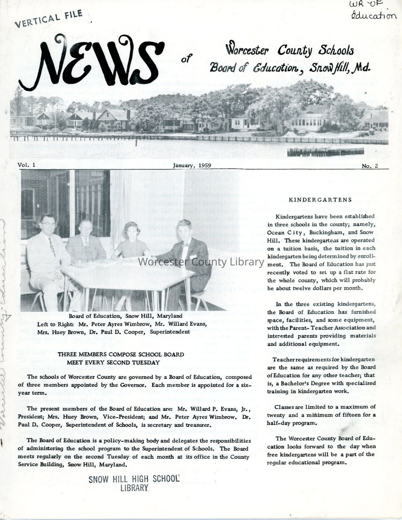 Worcester County Public Schools (WR 33)