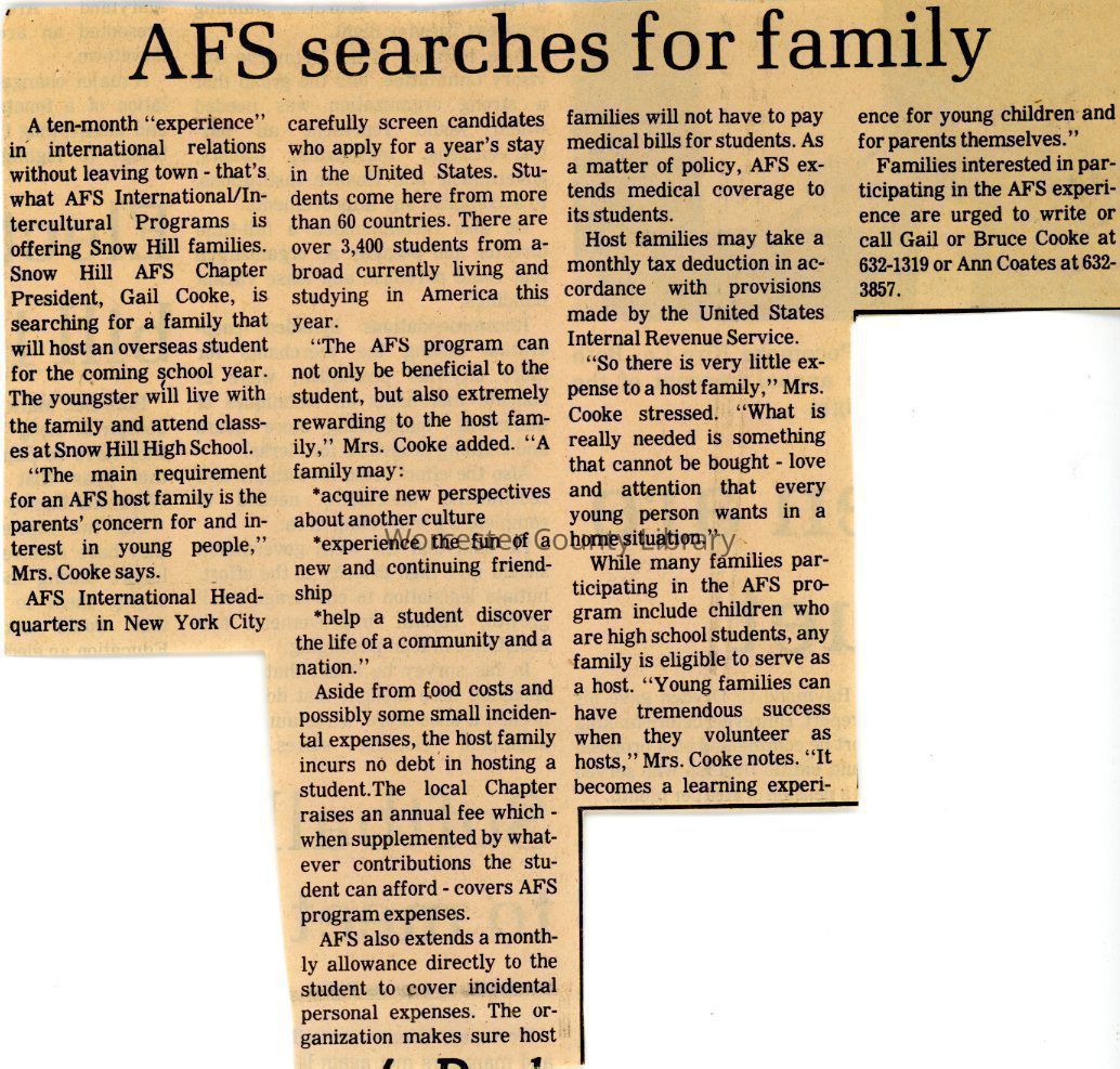 Newpaper Clippings unknown year