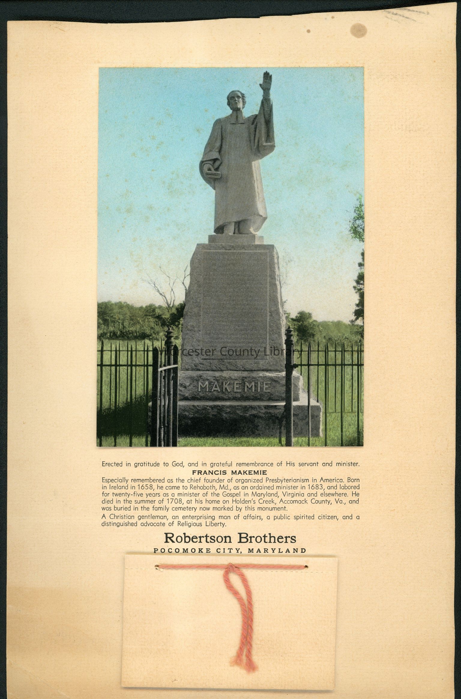 Herbert Bounds Papers (WR 5)