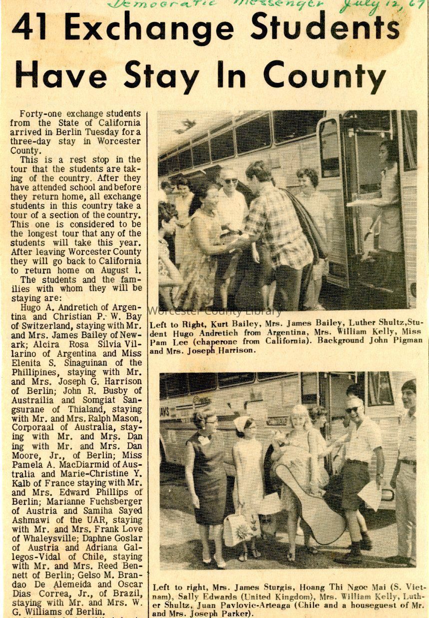 Newspaper Clippings 1960s