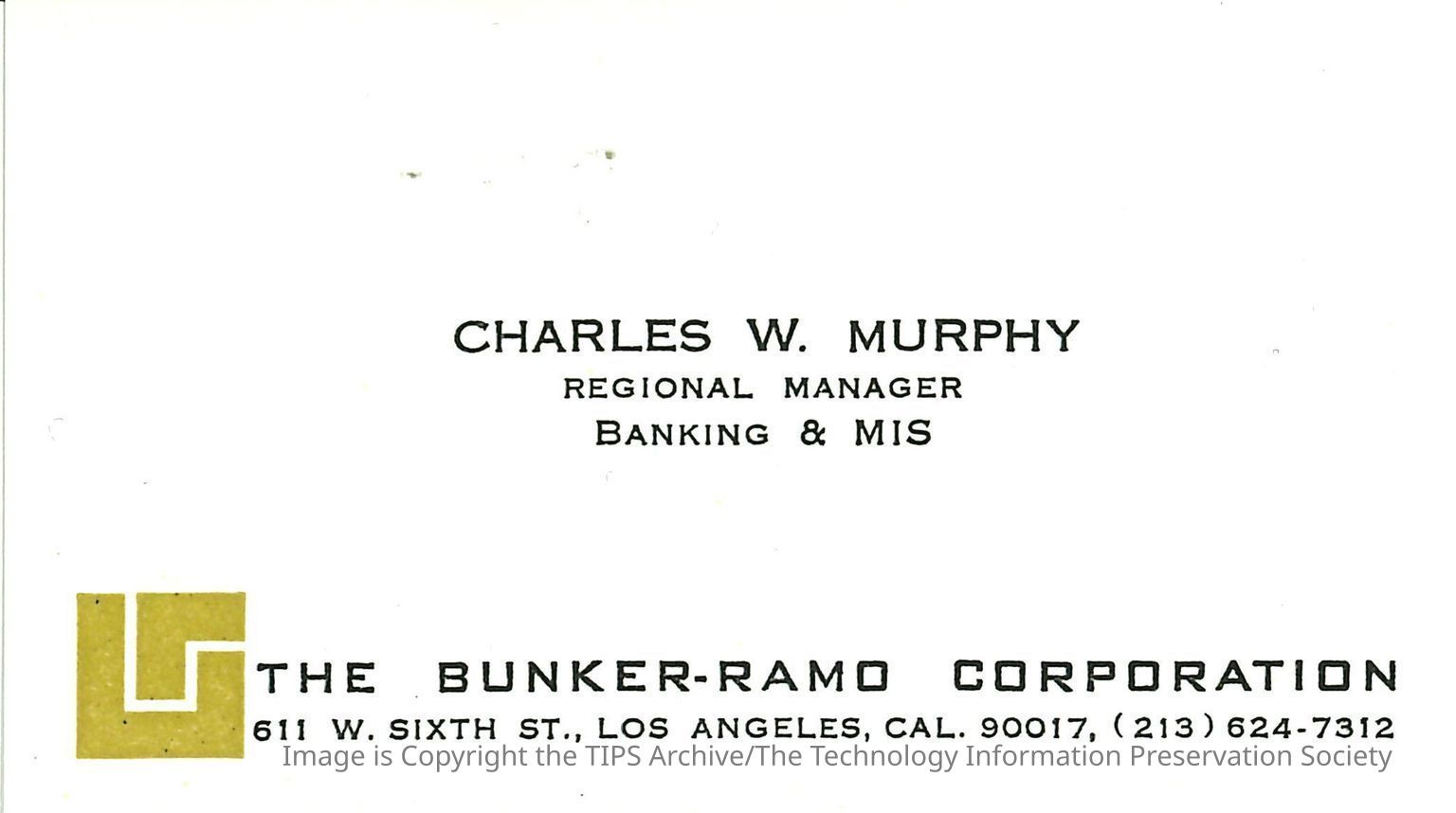 [BNK] Bunker-Ramo Corporation