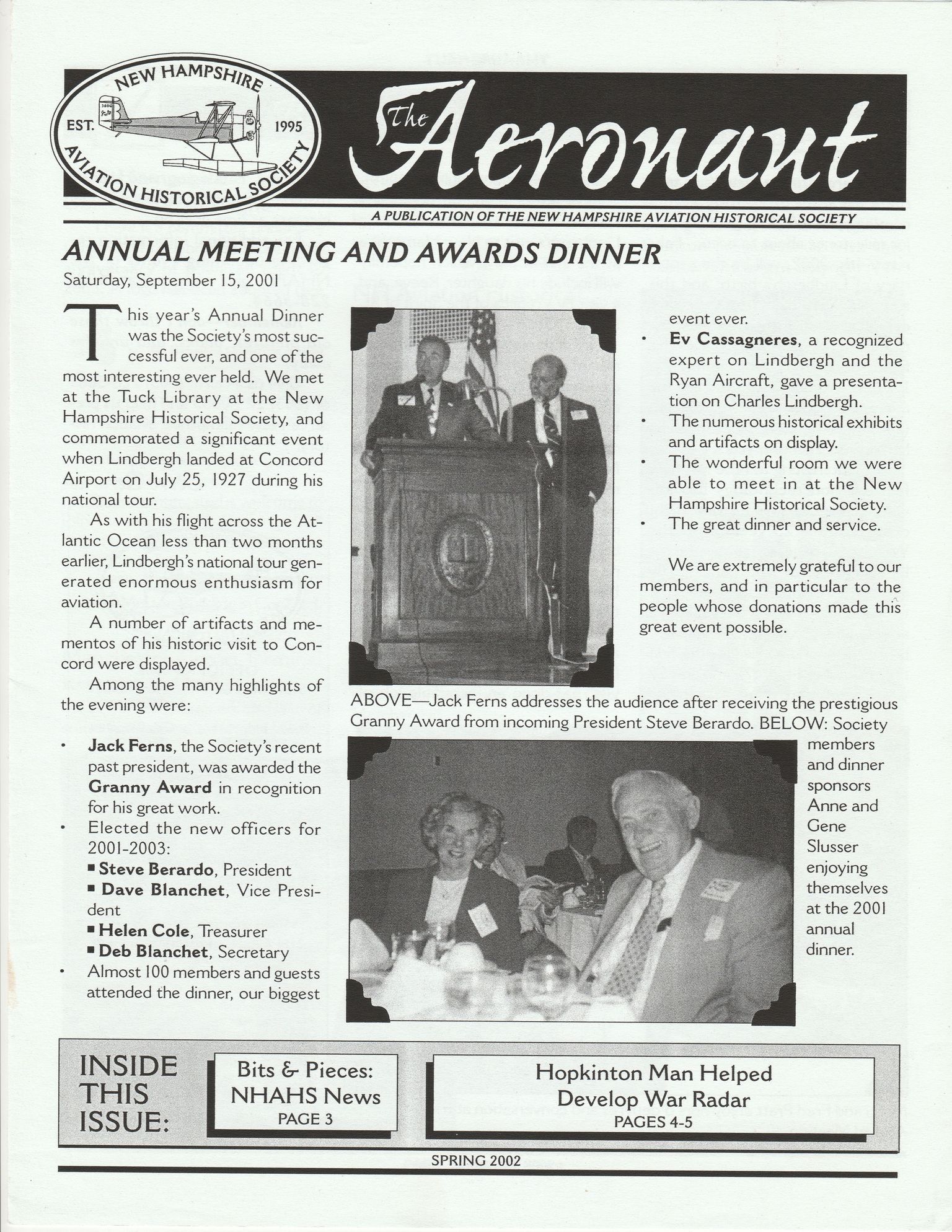 Legacy NHAHS "The Aeronaut"