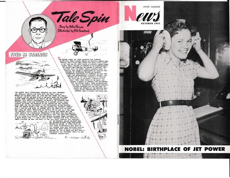 Tom Rubery Avro Canada News - Oct 51