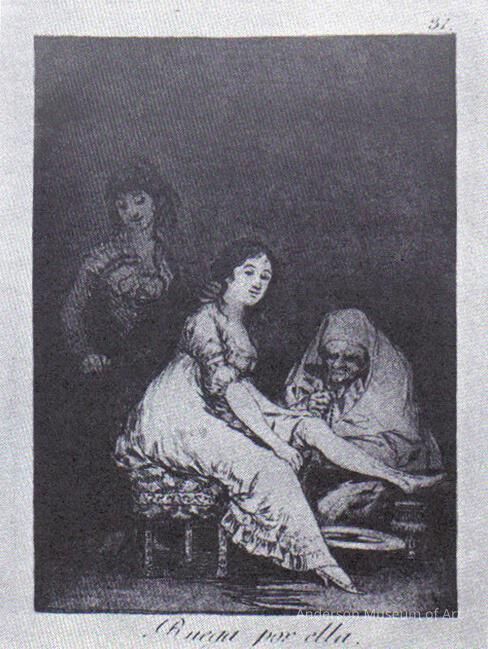          Ruega por Ella (from the Los Caprichos series) picture number 1
   