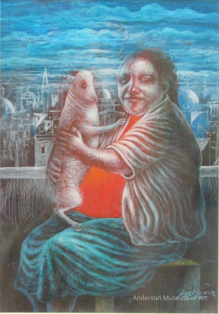          Woman with Dog picture number 1
   